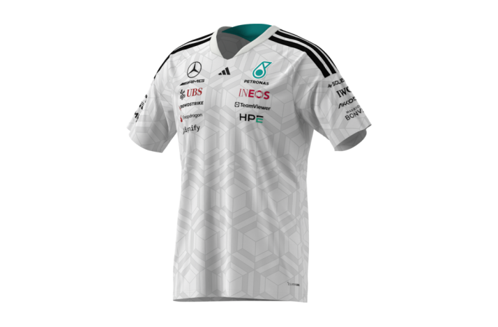 Mercedes-AMG F1 Hvid t-Shirt