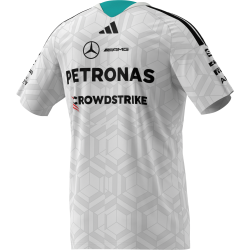 Mercedes-AMG F1 Hvid t-Shirt