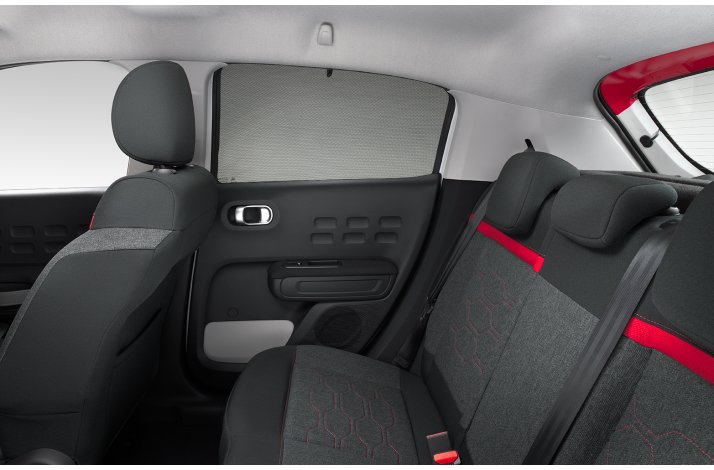 Solgardinst bagdrsruder Citron C3 (2016 - )