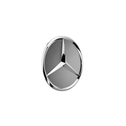 Mercedes-Benz centerkapsel. Titanium slv