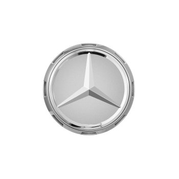 Mercedes-AMG centerkapsel. skyggesort/chrome (1 stk)