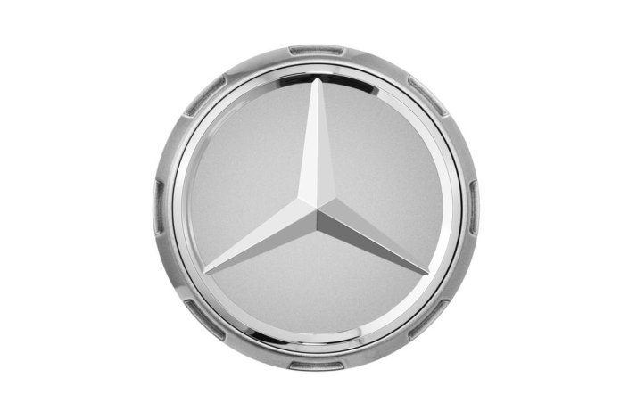 Mercedes-AMG centerkapsel. skyggesort/chrome (1 stk)