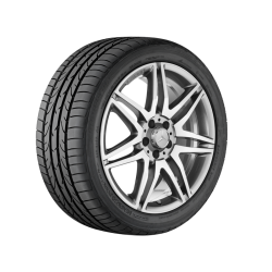 Mercedes-AMG centerkapsel. skyggesort/chrome (1 stk)