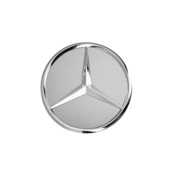 Mercedes-Benz centerkapsel. Titanium slv