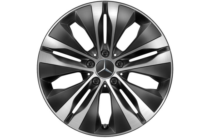 Mercedes-Benz C-Klasse Hybrid komplette vinterhjul 18"