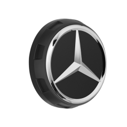 Mercedes-AMG centerkapsel. Matt sort
