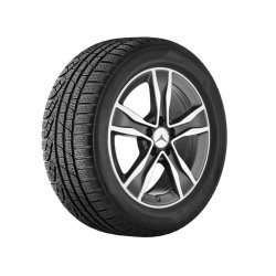 Mercedes-Benz C-Klasse komplette vinterhjul 17"