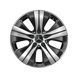 Mercedes-Benz C-Klasse komplette vinterhjul 17"