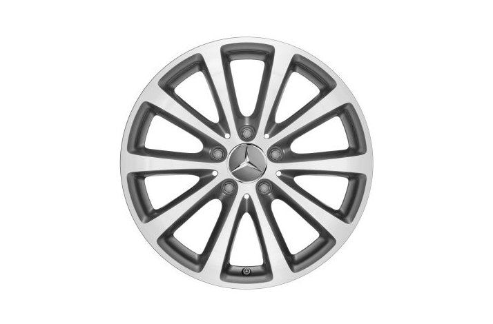 Mercedes-Benz E-Klasse komplette vinterhjul 17"