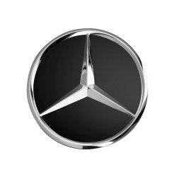 Mercedes-Benz centerkapsel, sort