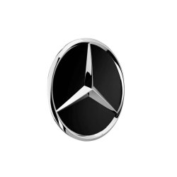 Mercedes-Benz centerkapsel, sort