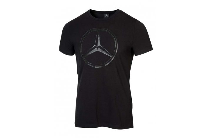 Mercedes-Benz t-shirt stor logo