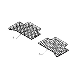 Mercedes-EQ EQA, gummimtter 2. Sderkke.