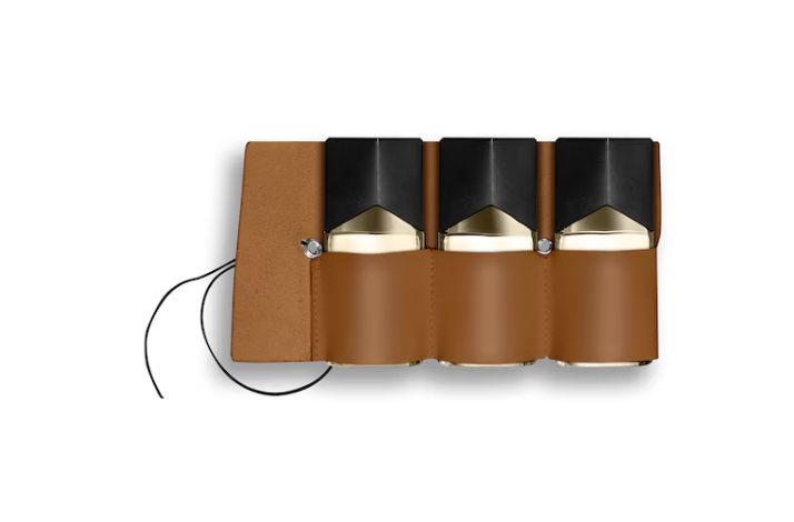 Land Sea Air trilogi, EdP, l�der etui i beige, brun, r�d eller sort