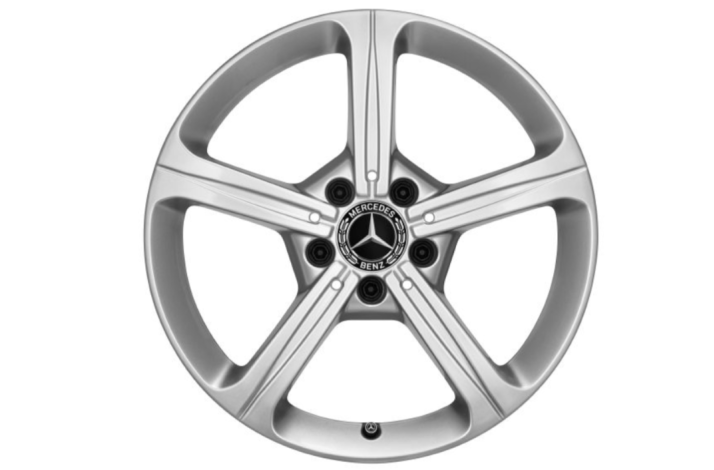 Mercedes-Benz komplette vinterhjul 17&Prime; 