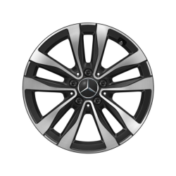 Mercedes-Benz komplette vinterhjul 17&Prime;