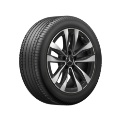 Mercedes-Benz komplette vinterhjul 17&Prime;