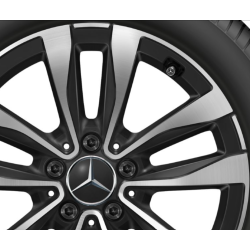 Mercedes-Benz komplette vinterhjul 17&Prime;