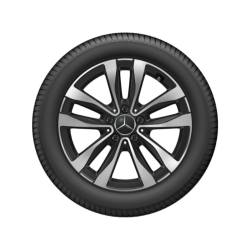 Mercedes-Benz komplette vinterhjul 17&Prime;