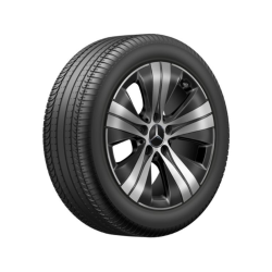 Mercedes-Benz komplette vinterhjul 17&Prime;