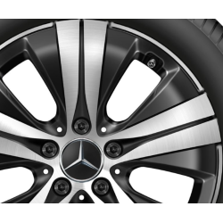 Mercedes-Benz komplette vinterhjul 17&Prime;