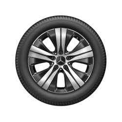 Mercedes-Benz komplette vinterhjul 17&Prime;