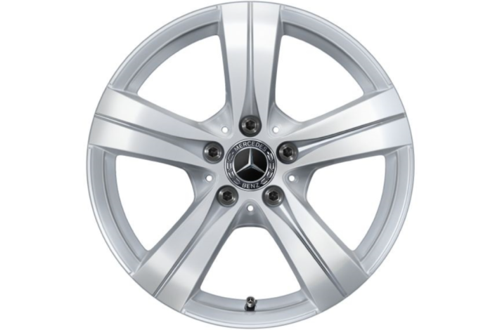 Mercedes-Benz komplette vinterhjul 17&Prime; 