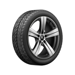 Mercedes-Benz komplette vinterhjul 18" med brede baghjul