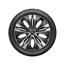 Mercedes-Benz komplette vinterhjul 18" med brede baghjul
