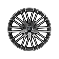 Mercedes-Benz komplette vinterhjul 18" med brede baghjul