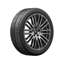 Mercedes-Benz komplette vinterhjul 18" med brede baghjul