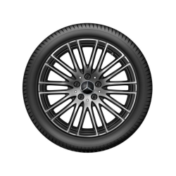 Mercedes-Benz komplette vinterhjul 18" med brede baghjul
