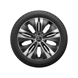 Mercedes-Benz komplette vinterhjul 18" med brede baghjul