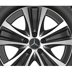Mercedes-Benz komplette vinterhjul 17" 