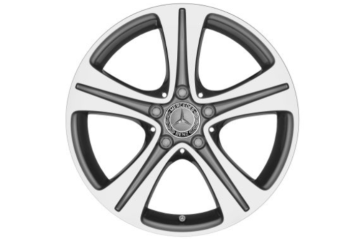 Mercedes-Benz komplette vinterhjul 17" 