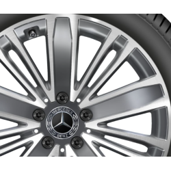 Mercedes-Benz komplette vinterhjul 18" med brede baghjul