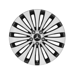 Mercedes-Benz komplette vinterhjul 18" med brede baghjul