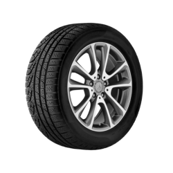 Mercedes-Benz komplette vinterhjul 18" med brede baghjul