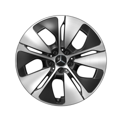 Mercedes-Benz komplette vinterhjul 19" med brede baghjul