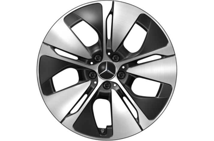 Mercedes-Benz komplette vinterhjul 19" med brede baghjul