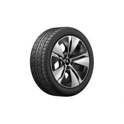 Mercedes-Benz komplette vinterhjul 19" med brede baghjul