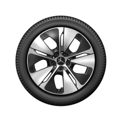 Mercedes-Benz komplette vinterhjul 19" med brede baghjul