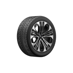Mercedes-Benz komplette vinterhjul 19" med brede baghjul