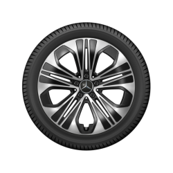 Mercedes-Benz komplette vinterhjul 19" med brede baghjul