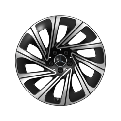 Mercedes-Benz komplette vinterhjul 19" med brede baghjul