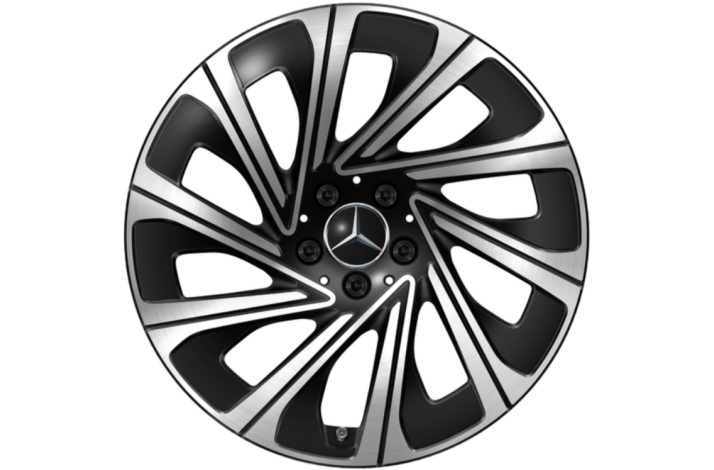 Mercedes-Benz komplette vinterhjul 19" med brede baghjul