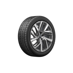 Mercedes-Benz komplette vinterhjul 19" med brede baghjul