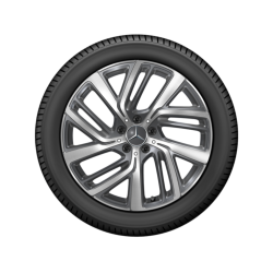 Mercedes-Benz komplette vinterhjul 19" med brede baghjul