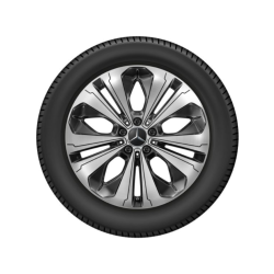Mercedes-Benz komplette vinterhjul 19" med brede baghjul