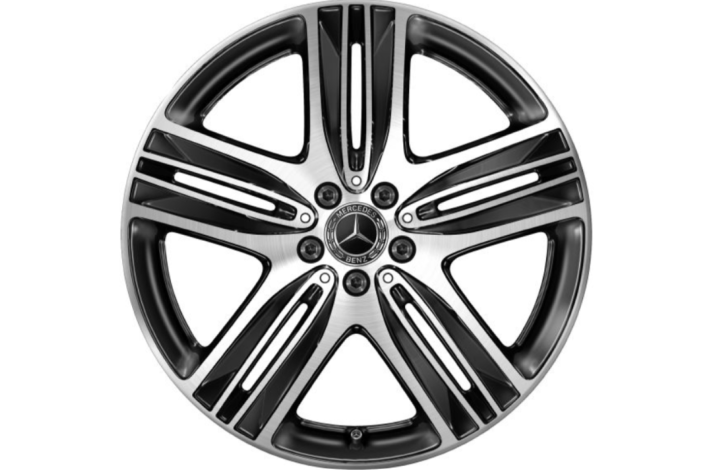Mercedes-Benz komplette vinterhjul 20" med brede baghjul
